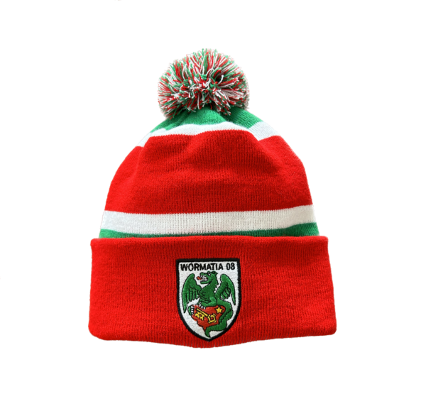 Beanie mit Bommel